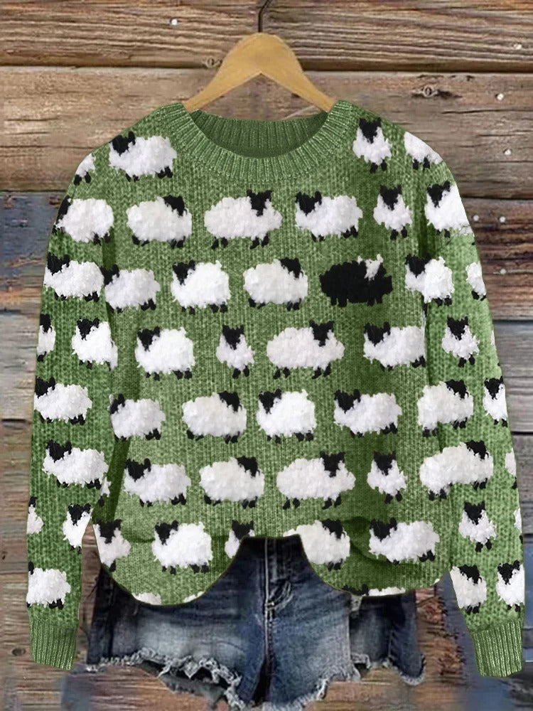Veronica | Weihnachtsbaum-Pullover