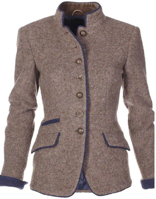 Patrizia | Exklusive Jacke aus handgefertigten, authentischen Stoffen