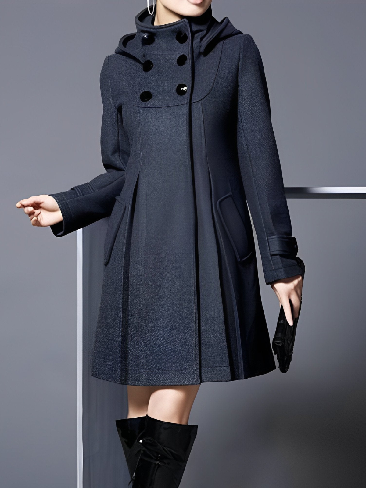 Ingrid | Jacke mit praktischen Seitentaschen