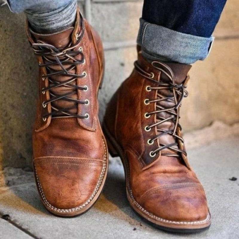 Christian | Zeitlose Lederstiefel mit elegantem Design