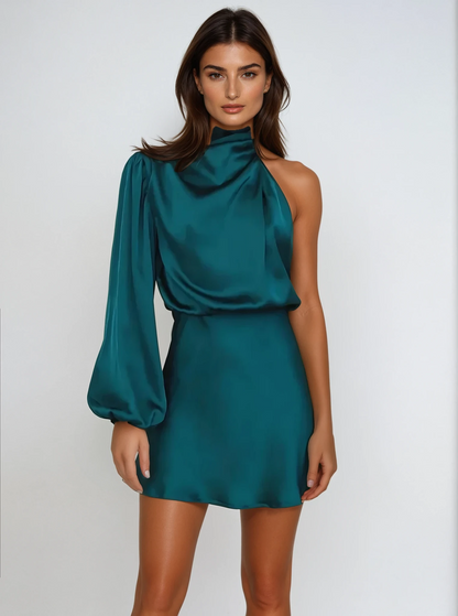 Rebecca | Elegantes asymmetrisches One-Shoulder Kleid