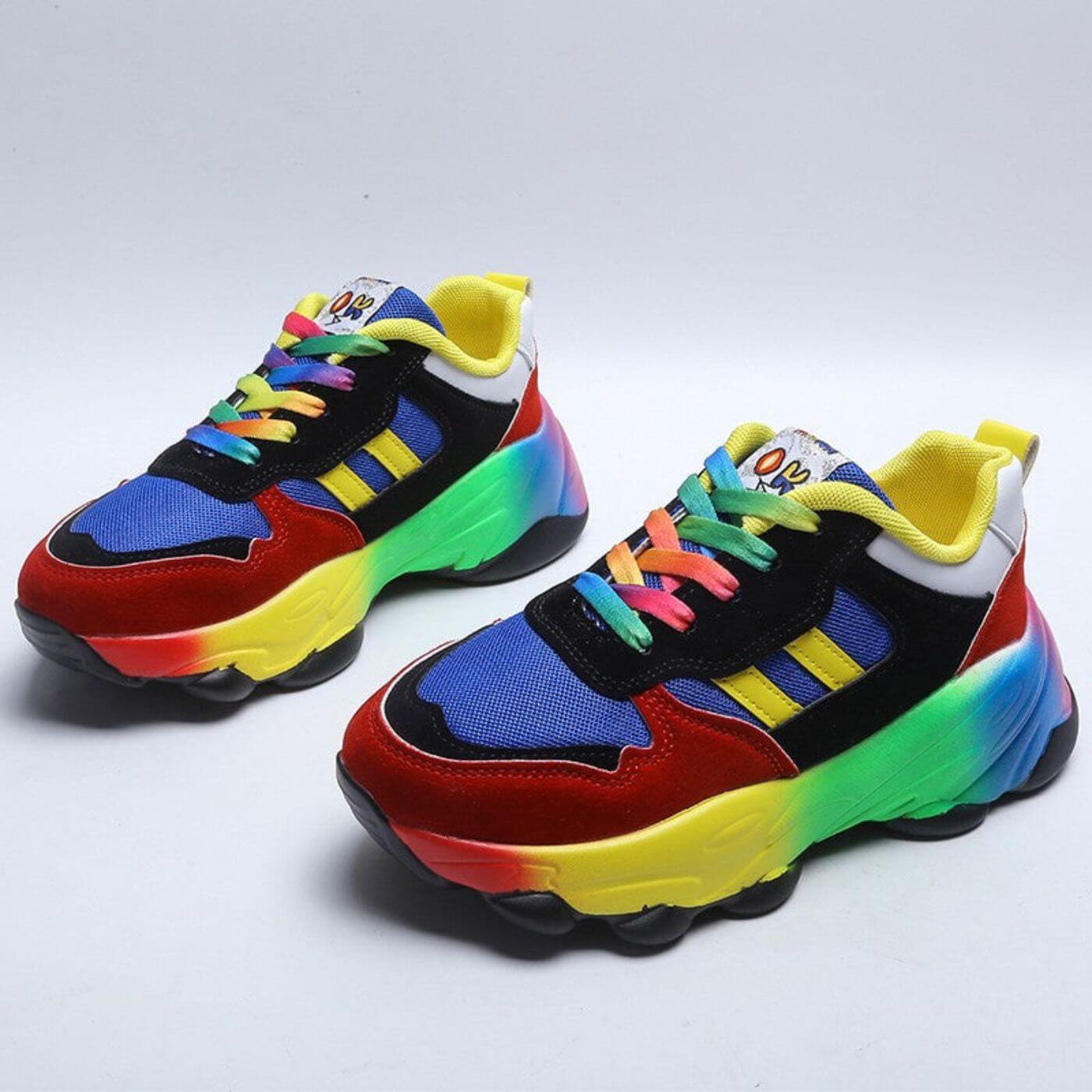 Aurora | Farbenfrohe orthopädische Sneakers für optimalen Komfort und stilvolles Design