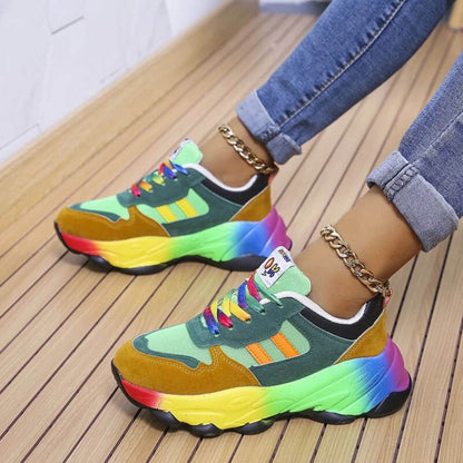 Aurora | Farbenfrohe orthopädische Sneakers für optimalen Komfort und stilvolles Design