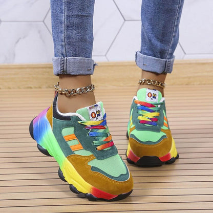 Aurora | Farbenfrohe orthopädische Sneakers für optimalen Komfort und stilvolles Design