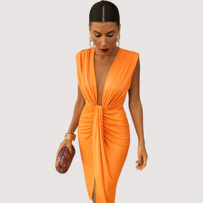 Maila™ | Elegantes Drapiertes Kleid