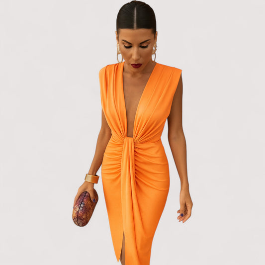Maila™ | Elegantes Drapiertes Kleid