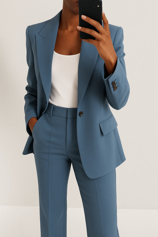 Elfriede | Zeitloses Blazer-Set für elegante Auftritte