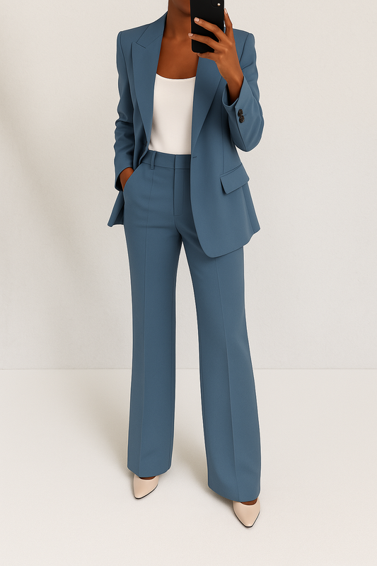 Elfriede | Zeitloses Blazer-Set für elegante Auftritte
