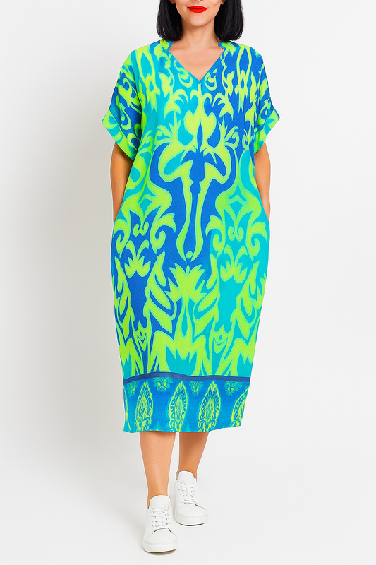 Elena | Stilvolles Blumenkleid mit femininer Note