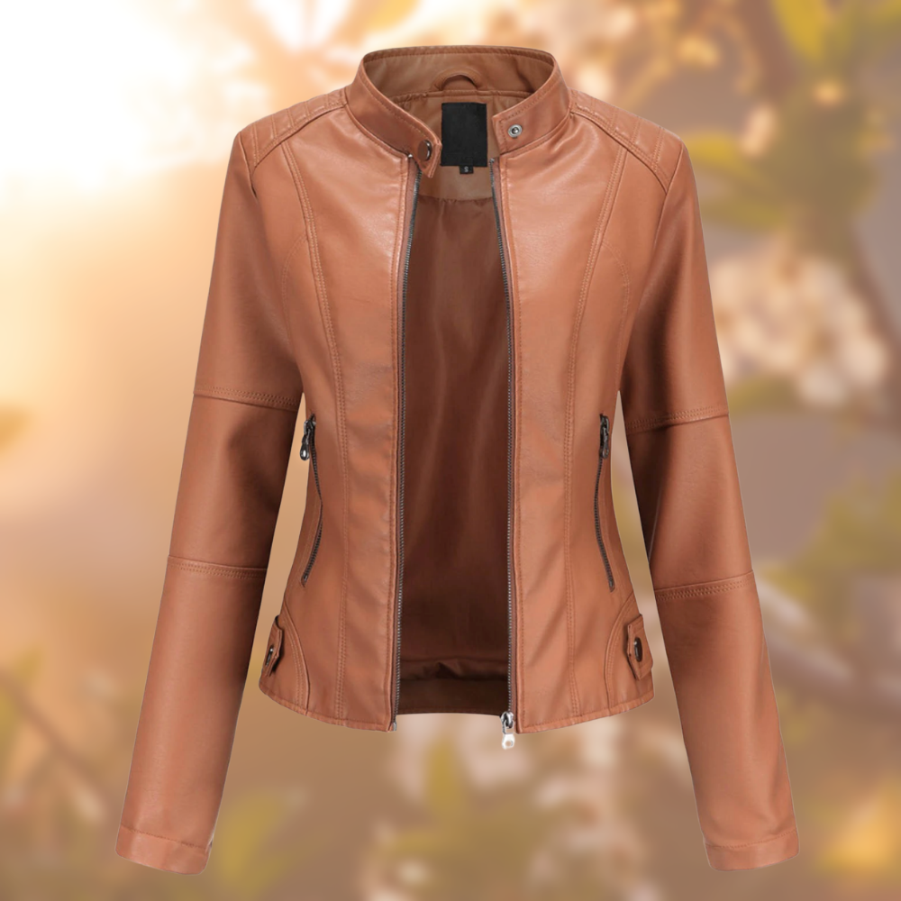 Giulia | Elegante Damenlederjacke