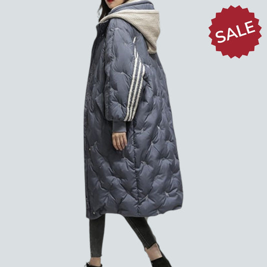 Irina | Lange gefütterte Damen-Winterjacke