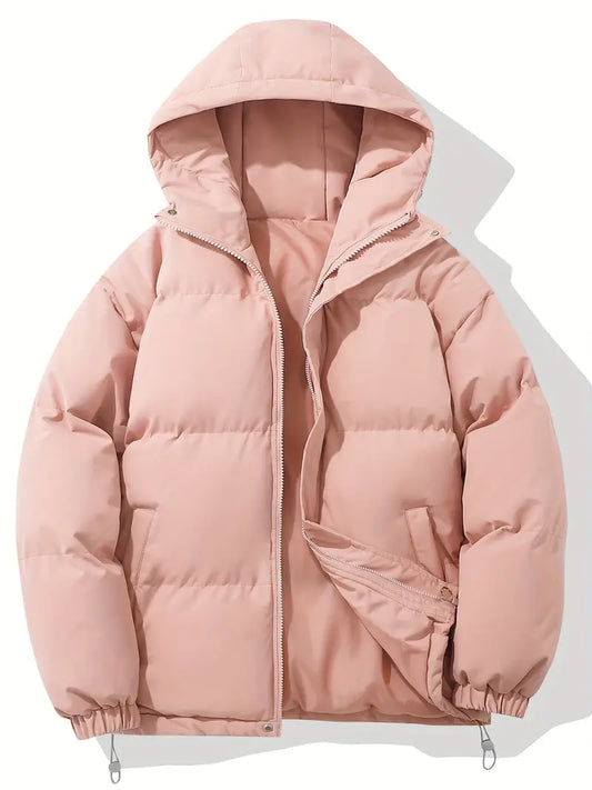 Lian | Gepolsterte Winterjacke mit Kapuze