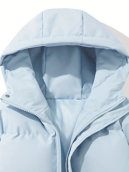 Lian | Gepolsterte Winterjacke mit Kapuze
