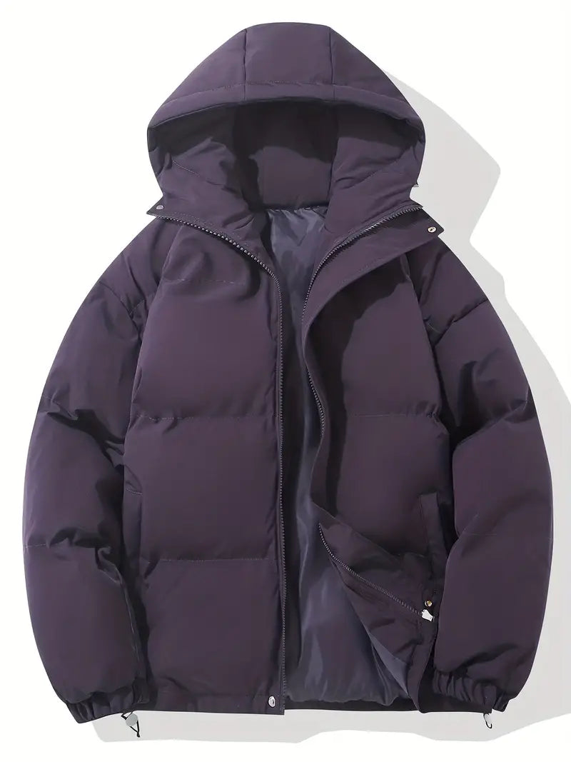 Lian | Gepolsterte Winterjacke mit Kapuze