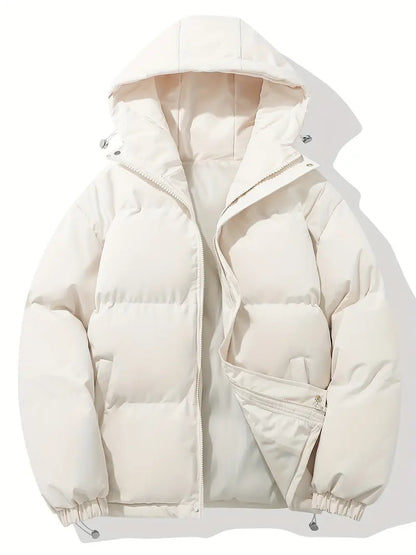 Lian | Gepolsterte Winterjacke mit Kapuze