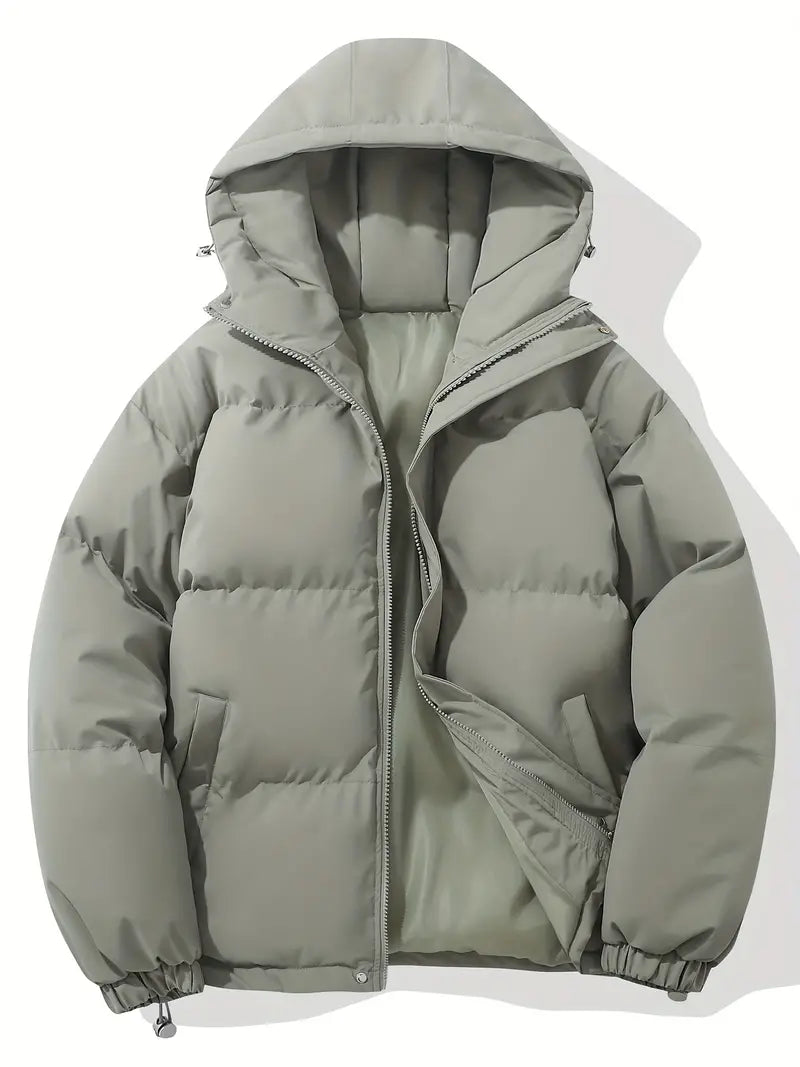 Lian | Gepolsterte Winterjacke mit Kapuze