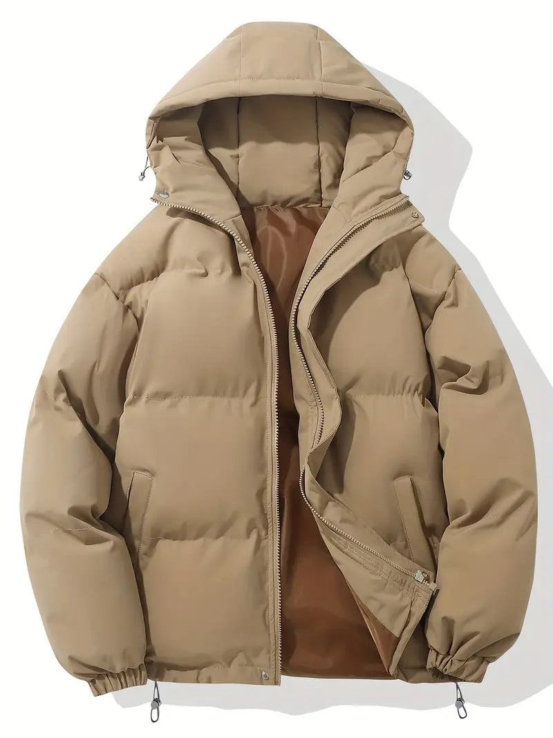 Lian | Gepolsterte Winterjacke mit Kapuze