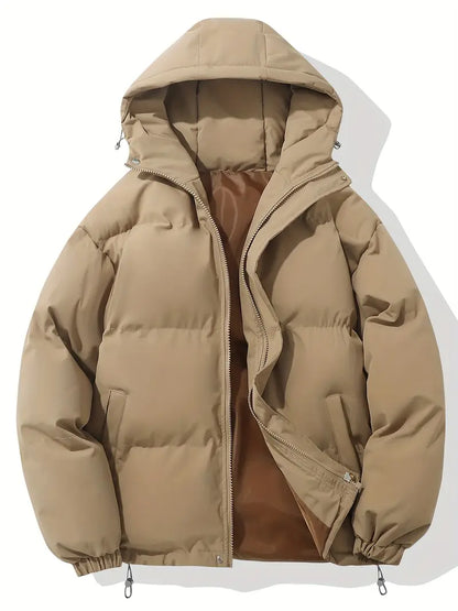 Lian | Gepolsterte Winterjacke mit Kapuze