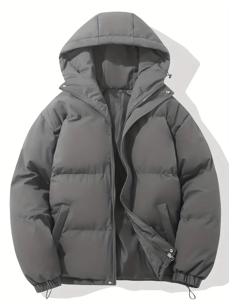 Lian | Gepolsterte Winterjacke mit Kapuze