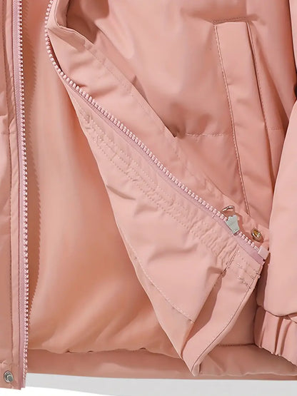Lian | Gepolsterte Winterjacke mit Kapuze
