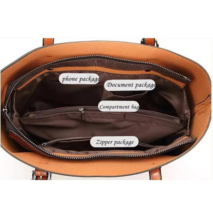 Louisa | Elegante Ledertasche für Alltag und Beruf