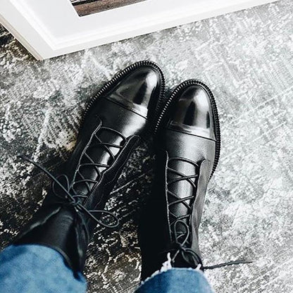 Harper | Hochwertige Absatz-Stiefeletten