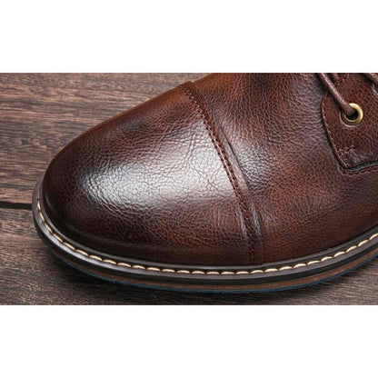 Aaron | Elegante Oxford-Stiefel aus feinstem Leder