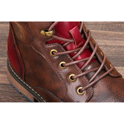 Aaron | Elegante Oxford-Stiefel aus feinstem Leder