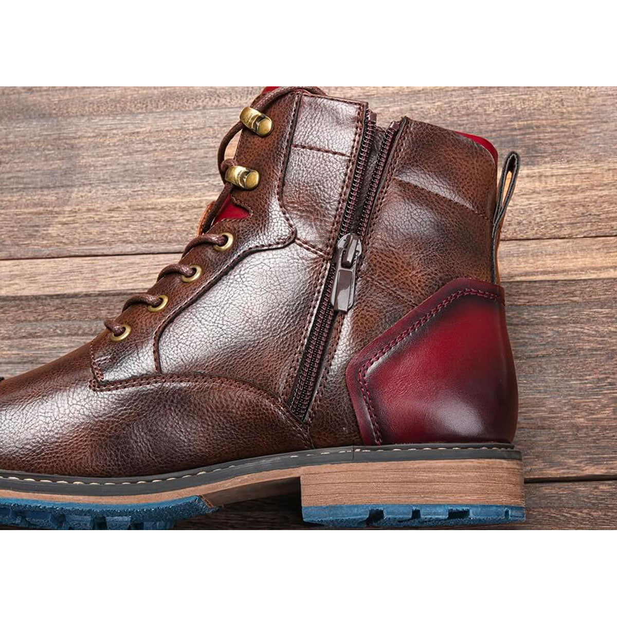 Aaron | Elegante Oxford-Stiefel aus feinstem Leder