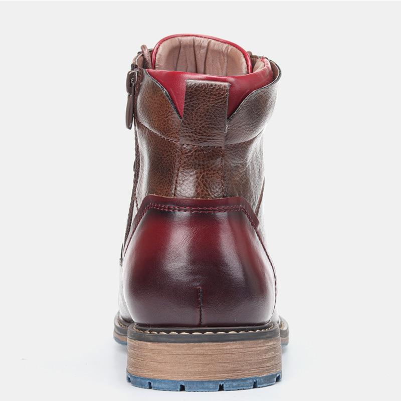 Aaron | Elegante Oxford-Stiefel aus feinstem Leder