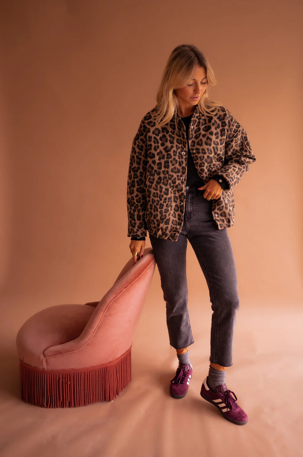 Daniela | Trendige Leopardenjacke für einen stylishen Auftritt