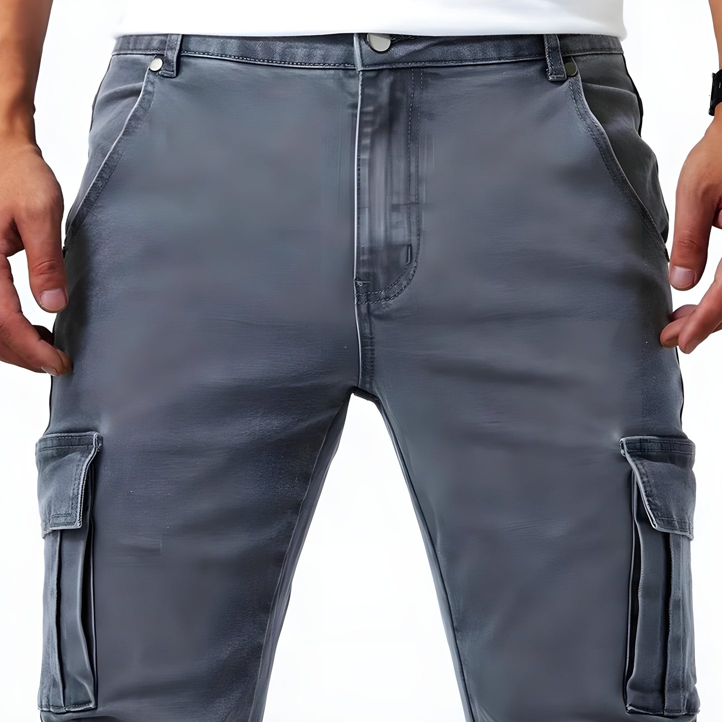 Samuel | Stretch Cargo Jeans