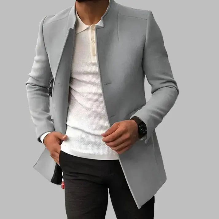 Bruno | Stilvoller Wollmantel für Herren