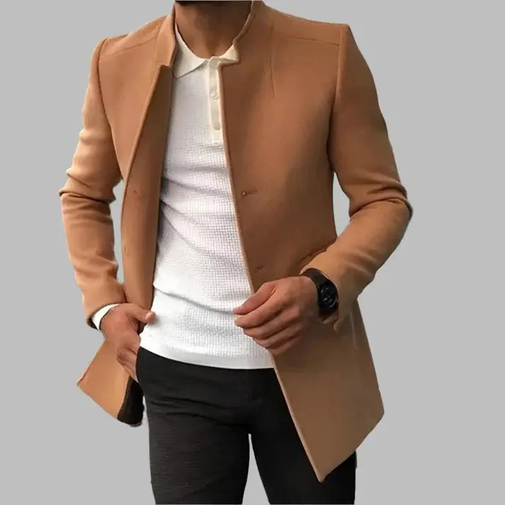 Bruno | Stilvoller Wollmantel für Herren