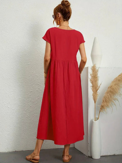 Cintia – Lässiges Midi Kleid