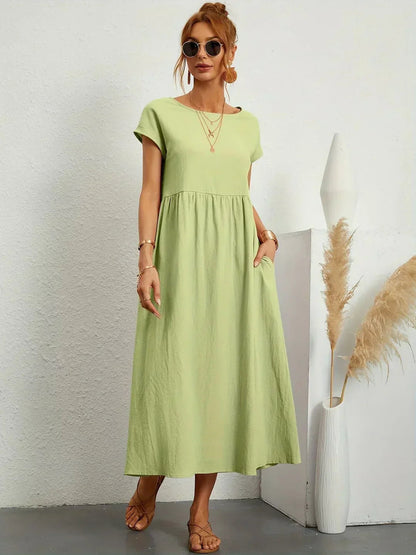 Cintia – Lässiges Midi Kleid
