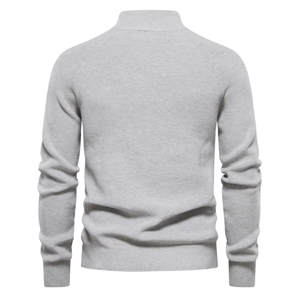 Luca | Stylischer Reißverschluss-Pullover