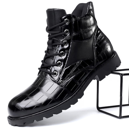 Rendell | Elegante Stiefel aus hochwertigem Krokodilleder