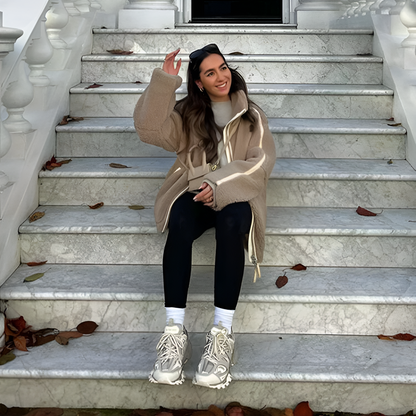 Camila | Cozy Teddy Fleece Jacket