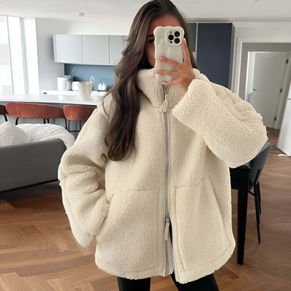 Camila | Cozy Teddy Fleece Jacket