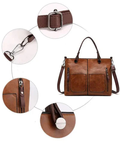 Rosalie | Stilvolle Handtasche aus feinstem Leder