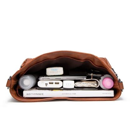 Priscilla | Klassische Handtasche aus feinstem Leder