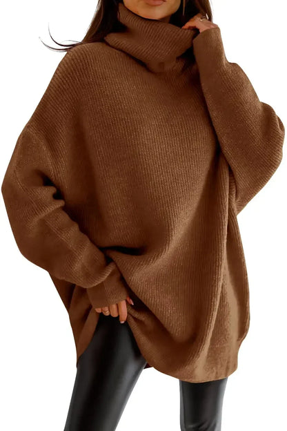 Seraina | Oversized Pullover aus grob gestricktem Material
