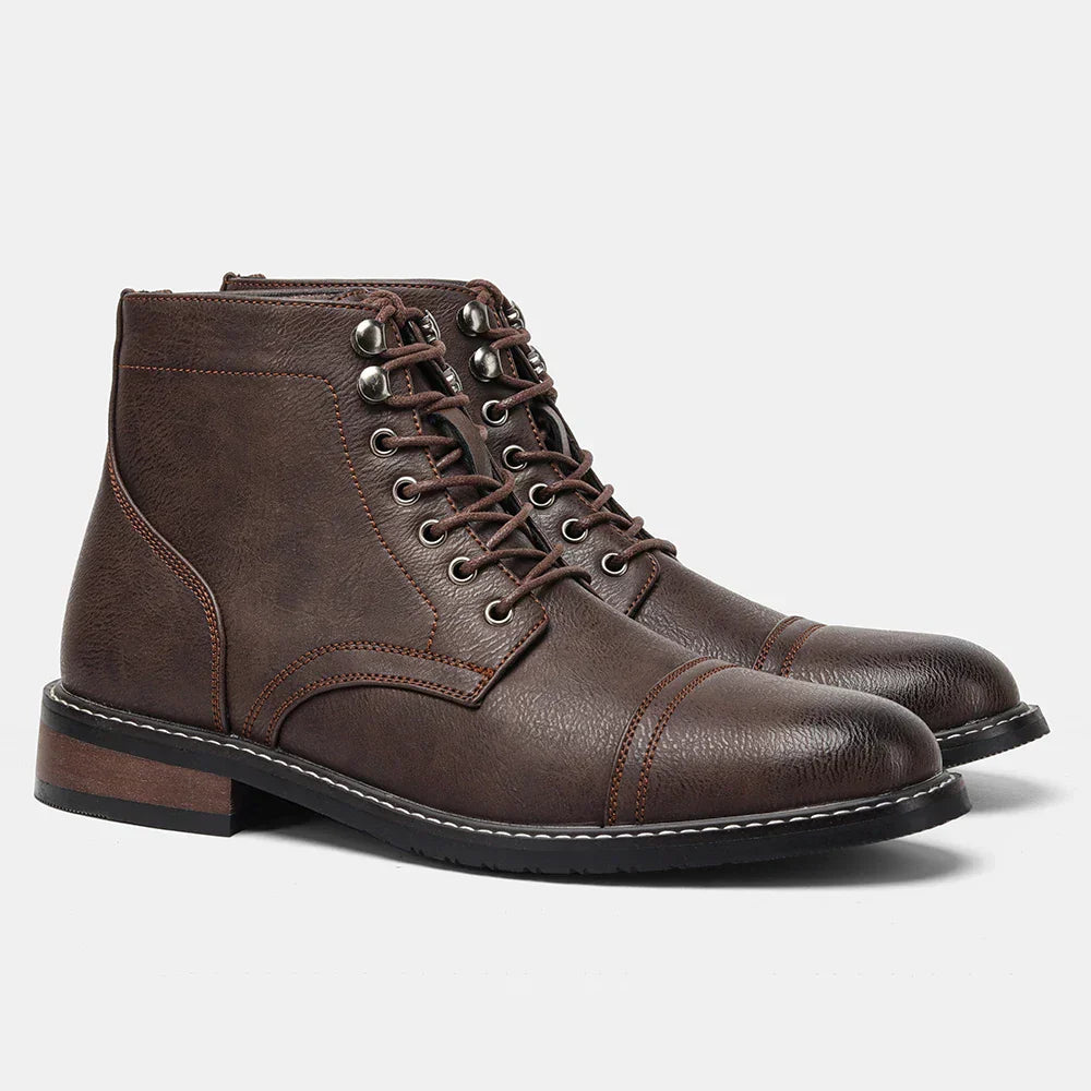 Keith | Klassische Derby-Lederstiefel