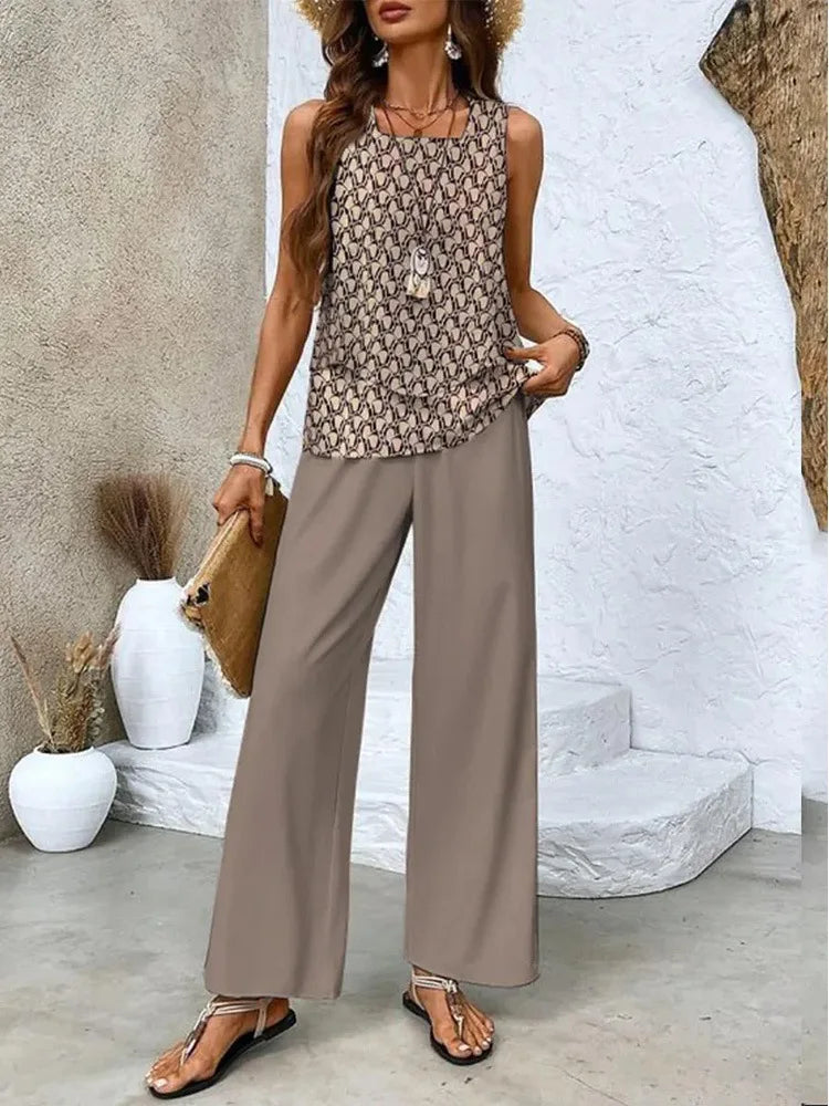 Klaudia | Luftiges Sommer-Set mit eleganter Note