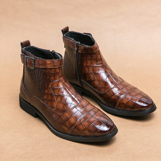 Baron | Edle Schnallenstiefel aus feinstem Leder