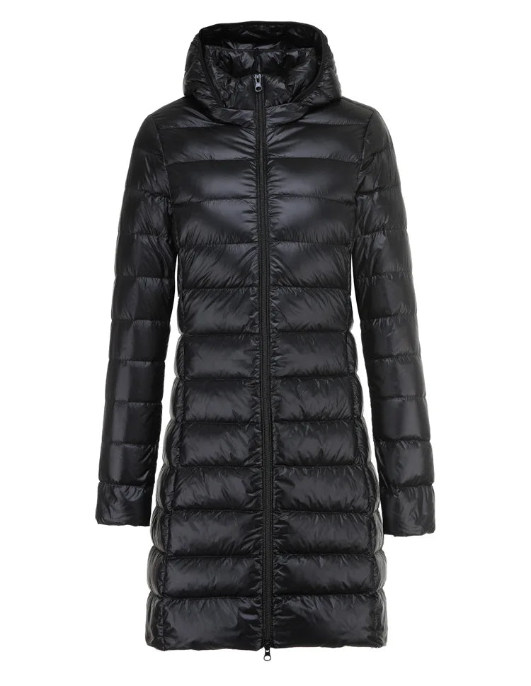 Sheila | Elegante ultraleichte lange Jacke