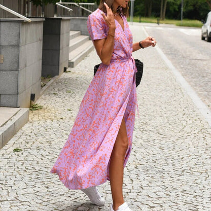 Luisa | Sommerkleid mit floralem Muster und femininer Eleganz