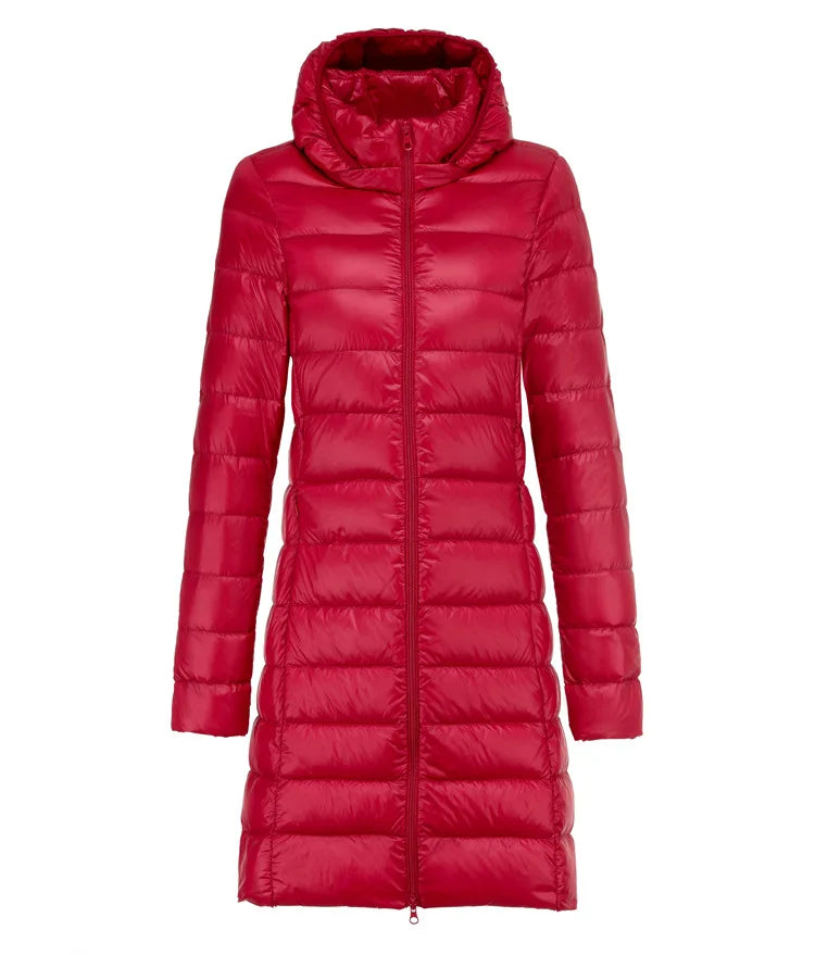 Sheila | Elegante ultraleichte lange Jacke