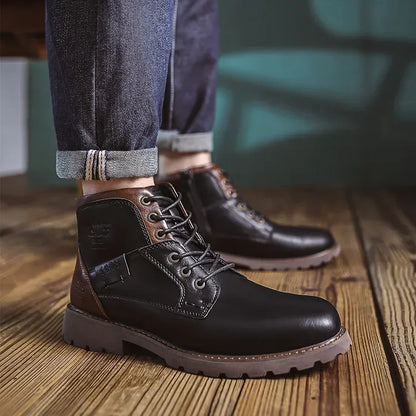 Parker | Elegante Herrenlederstiefel im britischen Stil